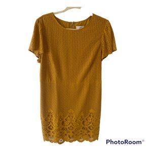 Mustard LOFT dress